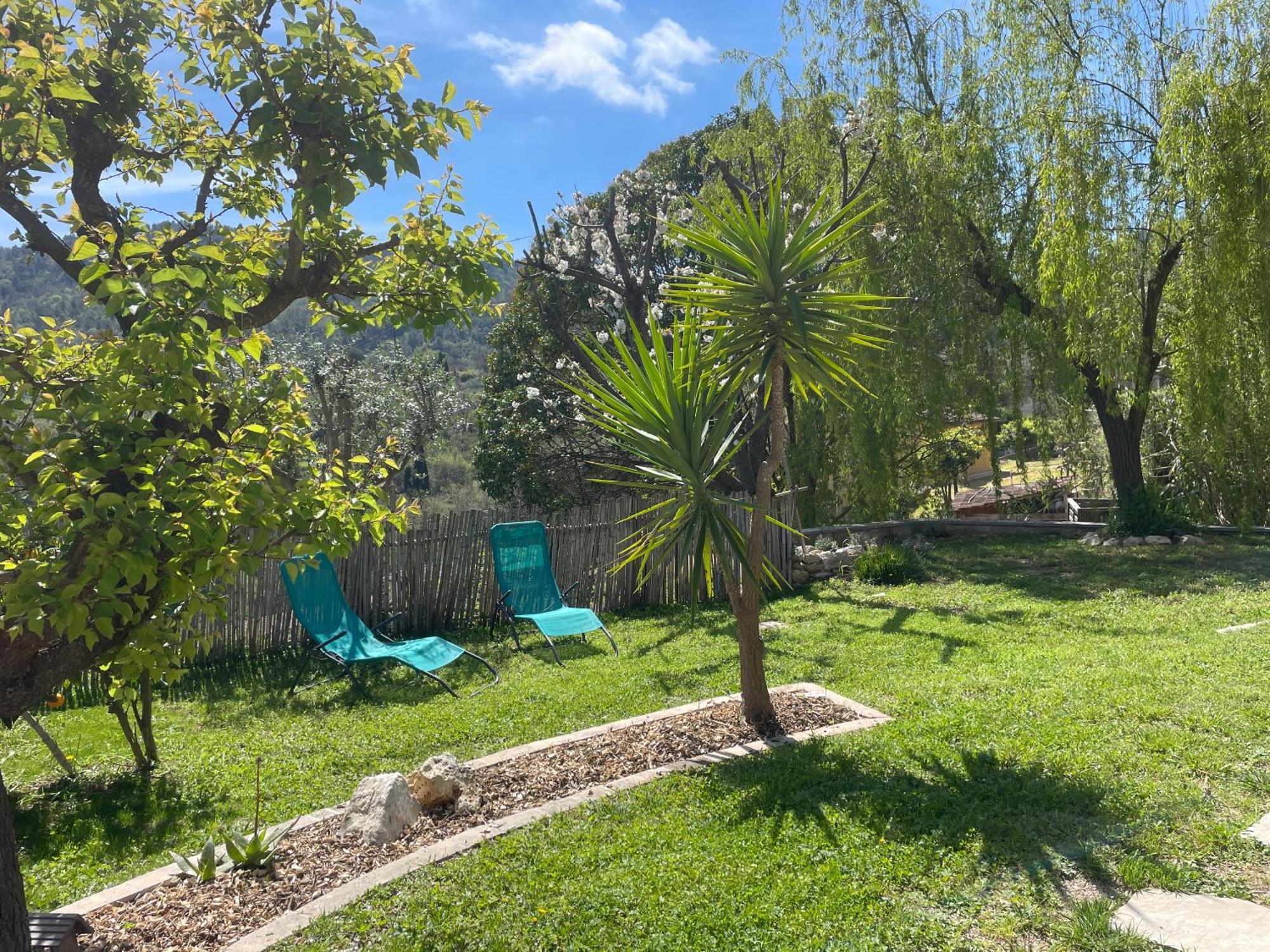 Luva D'Azur, Rez De Villa Le Riou - Le Vallon Le Bar-sur-Loup Buitenkant foto