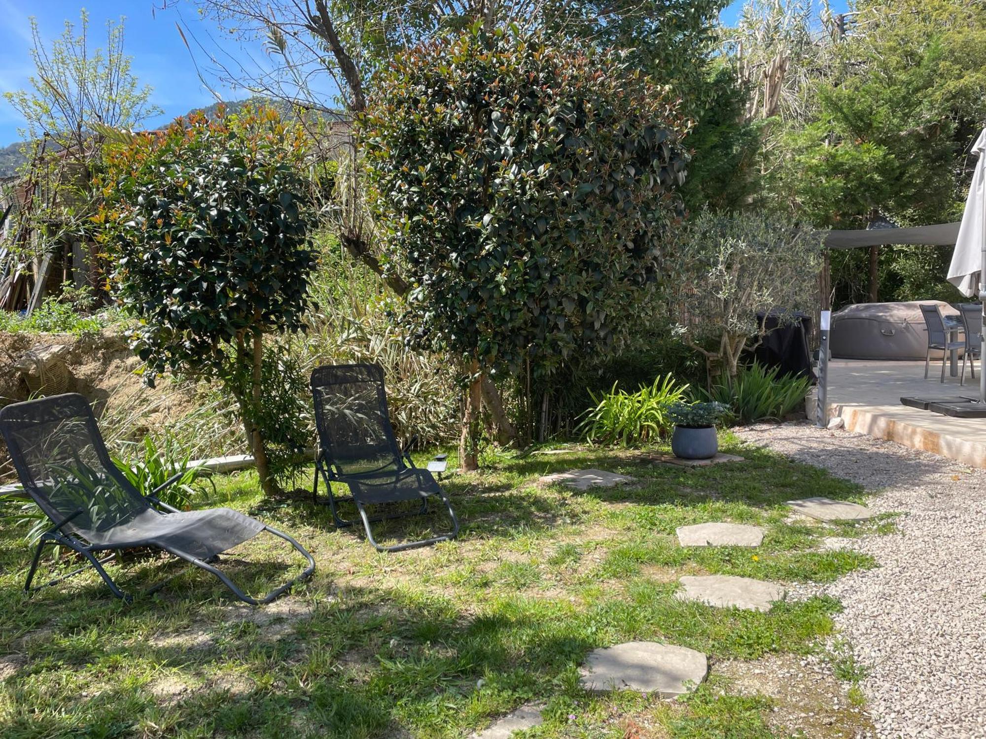 Luva D'Azur, Rez De Villa Le Riou - Le Vallon Le Bar-sur-Loup Buitenkant foto
