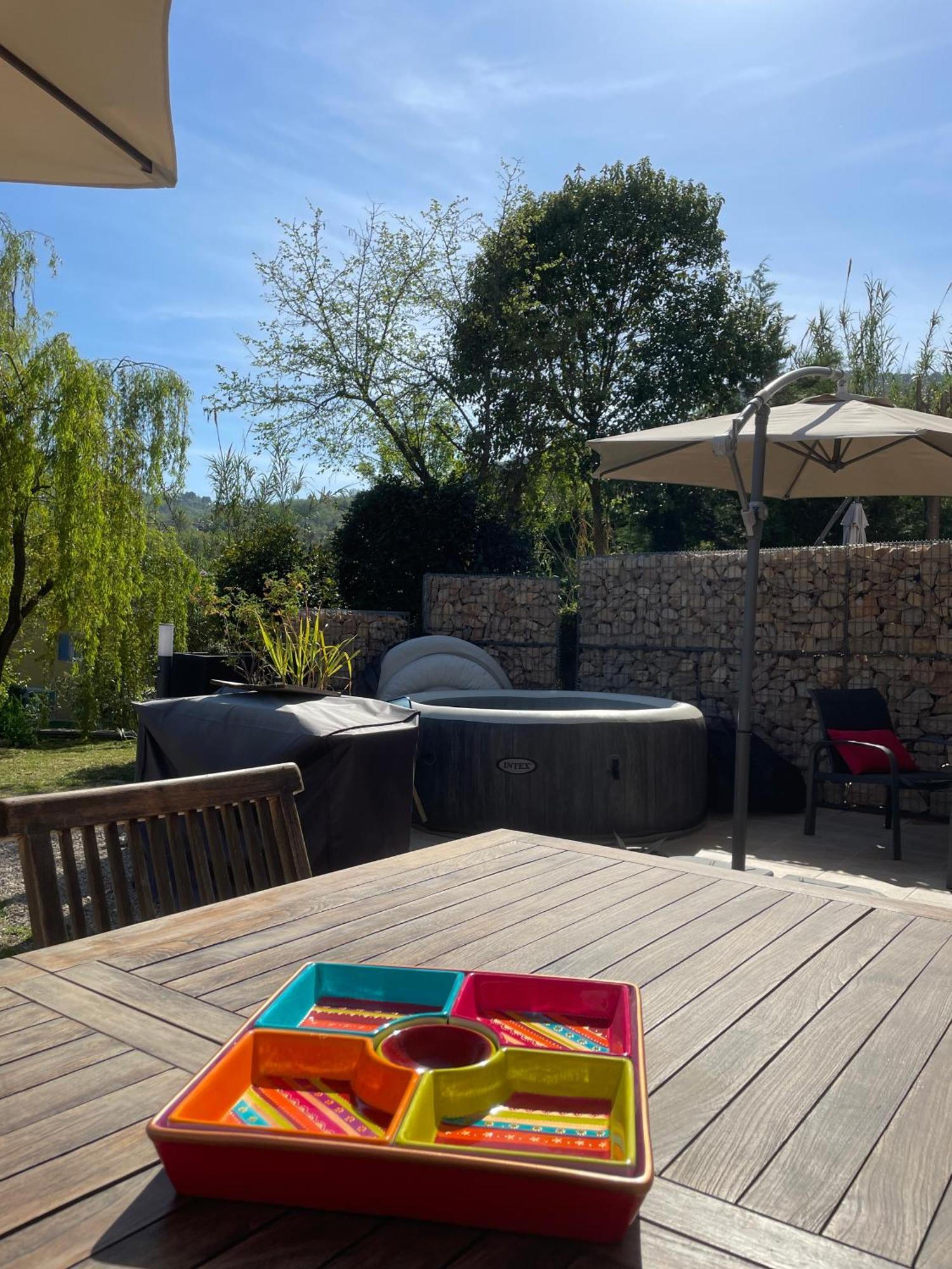 Luva D'Azur, Rez De Villa Le Riou - Le Vallon Le Bar-sur-Loup Buitenkant foto