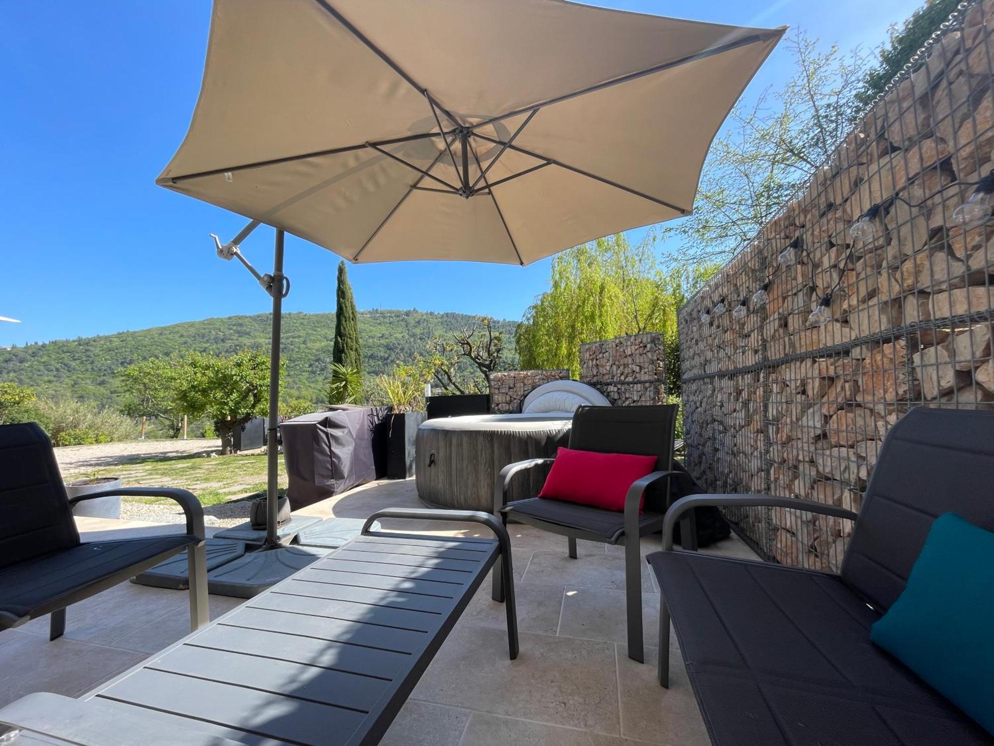 Luva D'Azur, Rez De Villa Le Riou - Le Vallon Le Bar-sur-Loup Buitenkant foto