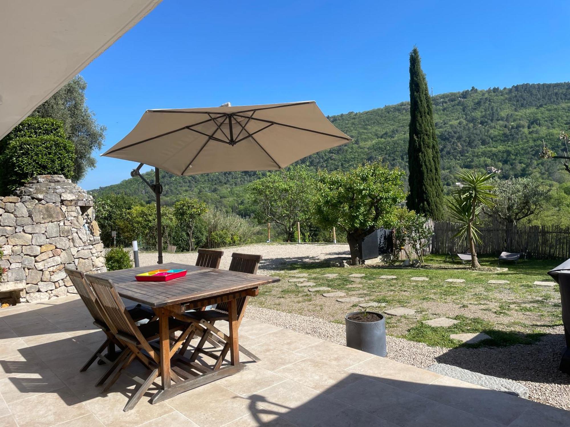 Luva D'Azur, Rez De Villa Le Riou - Le Vallon Le Bar-sur-Loup Buitenkant foto