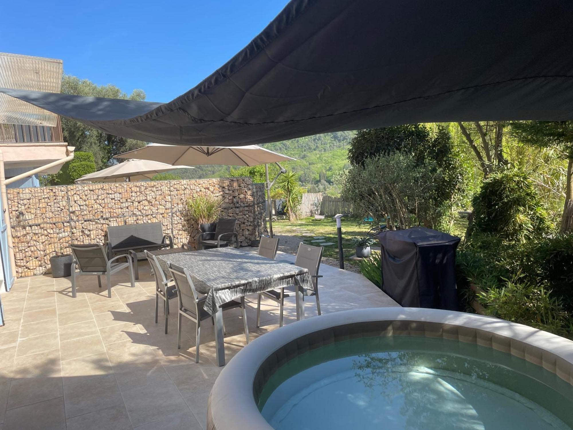 Luva D'Azur, Rez De Villa Le Riou - Le Vallon Le Bar-sur-Loup Buitenkant foto