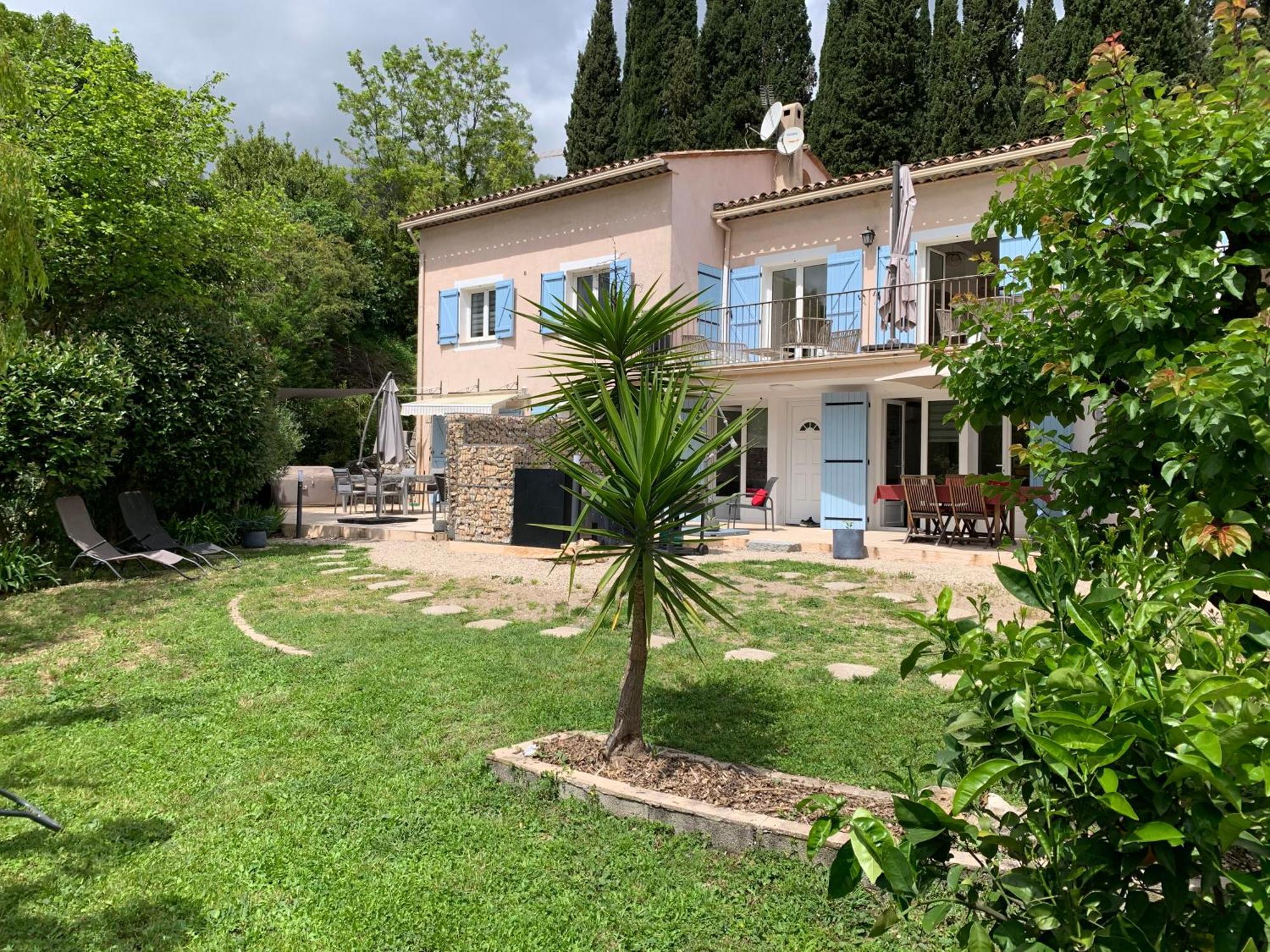 Luva D'Azur, Rez De Villa Le Riou - Le Vallon Le Bar-sur-Loup Buitenkant foto